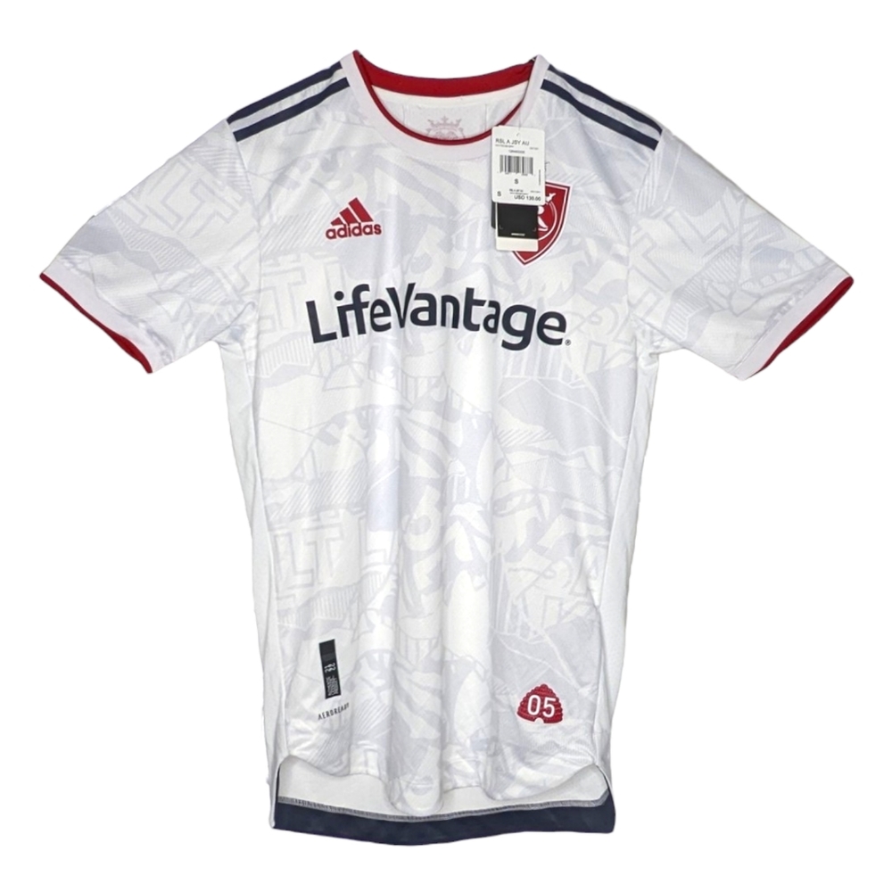 NEW Men's Adidas MLS Real Salt lake white Apostol S Rare Authentic licensed NWT